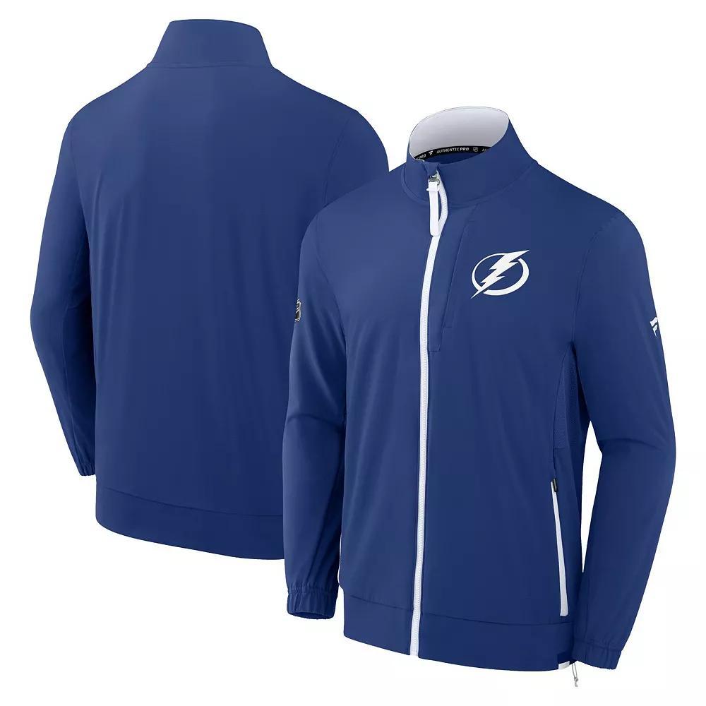 Men's Fanatics Blue Colorado Avalanche Authentic Pro Rink Coaches Full-Zip Jacket,  Product Image