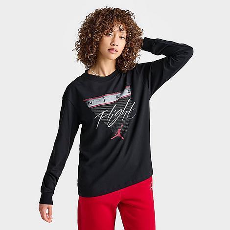 Womens Jordan Long-Sleeve Graphic T-Shirt Product Image