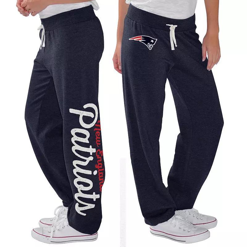 Womens G-III 4Her by Carl Banks New England Patriots Scrimmage Fleece Pants Blue Product Image