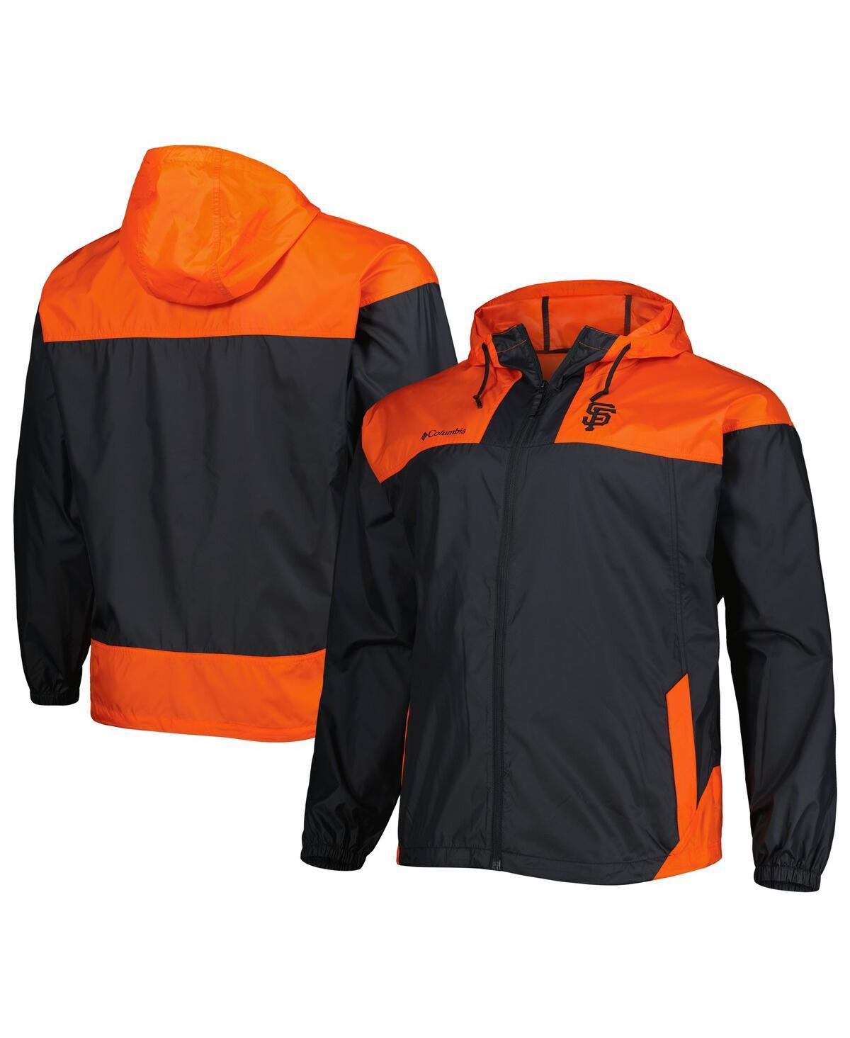 Mens Columbia San Francisco Giants Flash Forward Challenger Omni-Shade Full-Zip Windbreaker Product Image