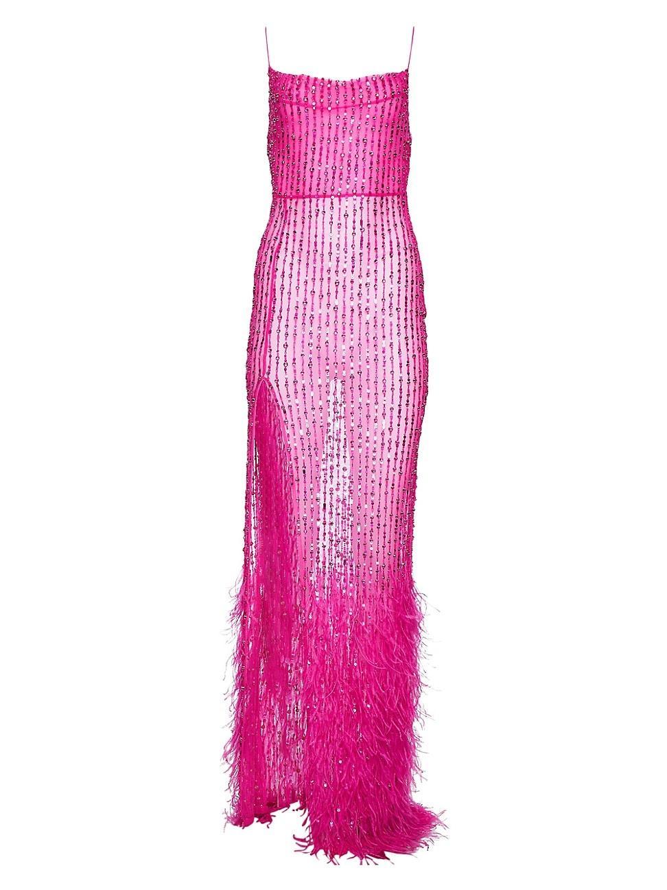 retrofete Alessandra Dress in Fuchsia Product Image