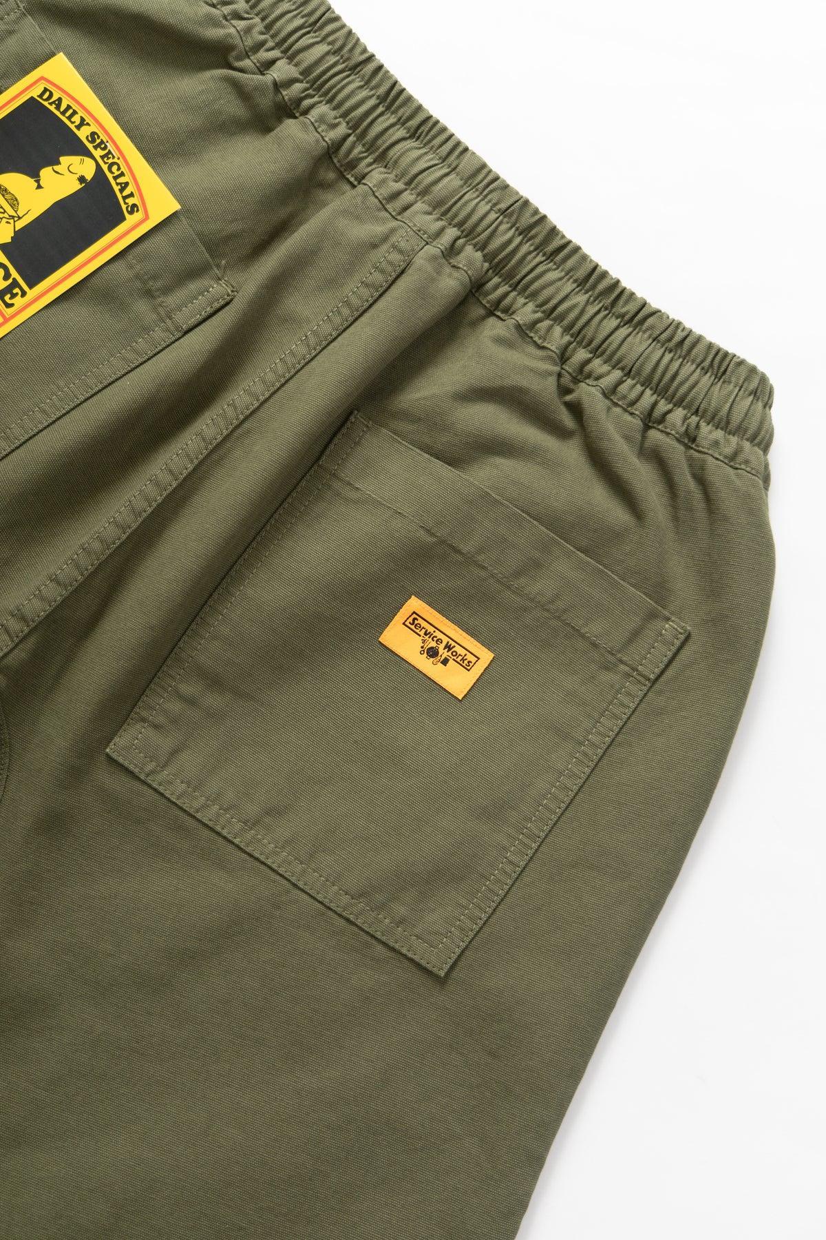 Service Works - Classic Chef Shorts - Olive Product Image