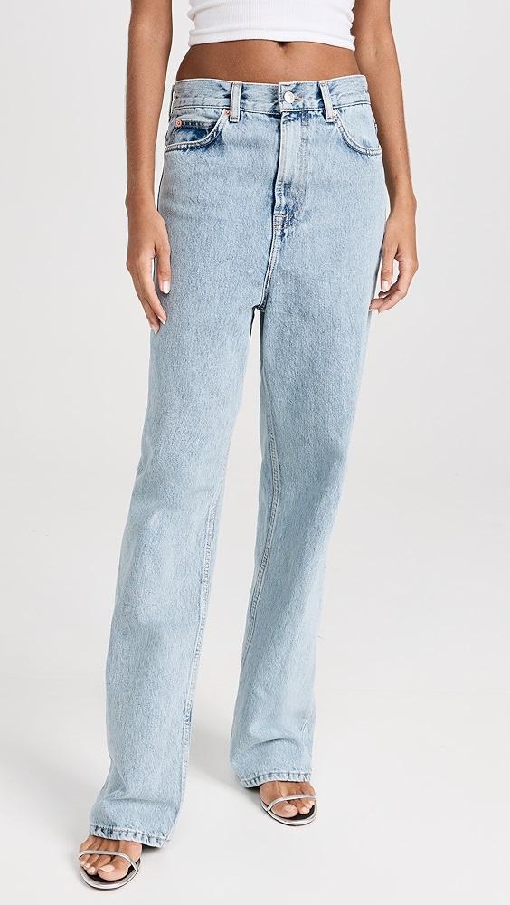 WARDROBE.NYC Denim Low Rise Jean | Shopbop Product Image