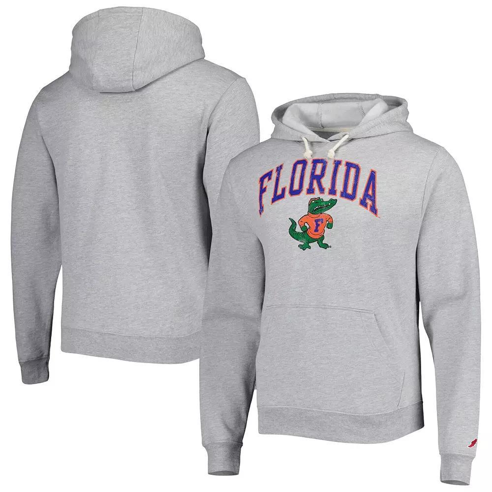 Men's League Collegiate Wear Gray Florida Gators Arch Essential Pullover Hoodie,  Product Image