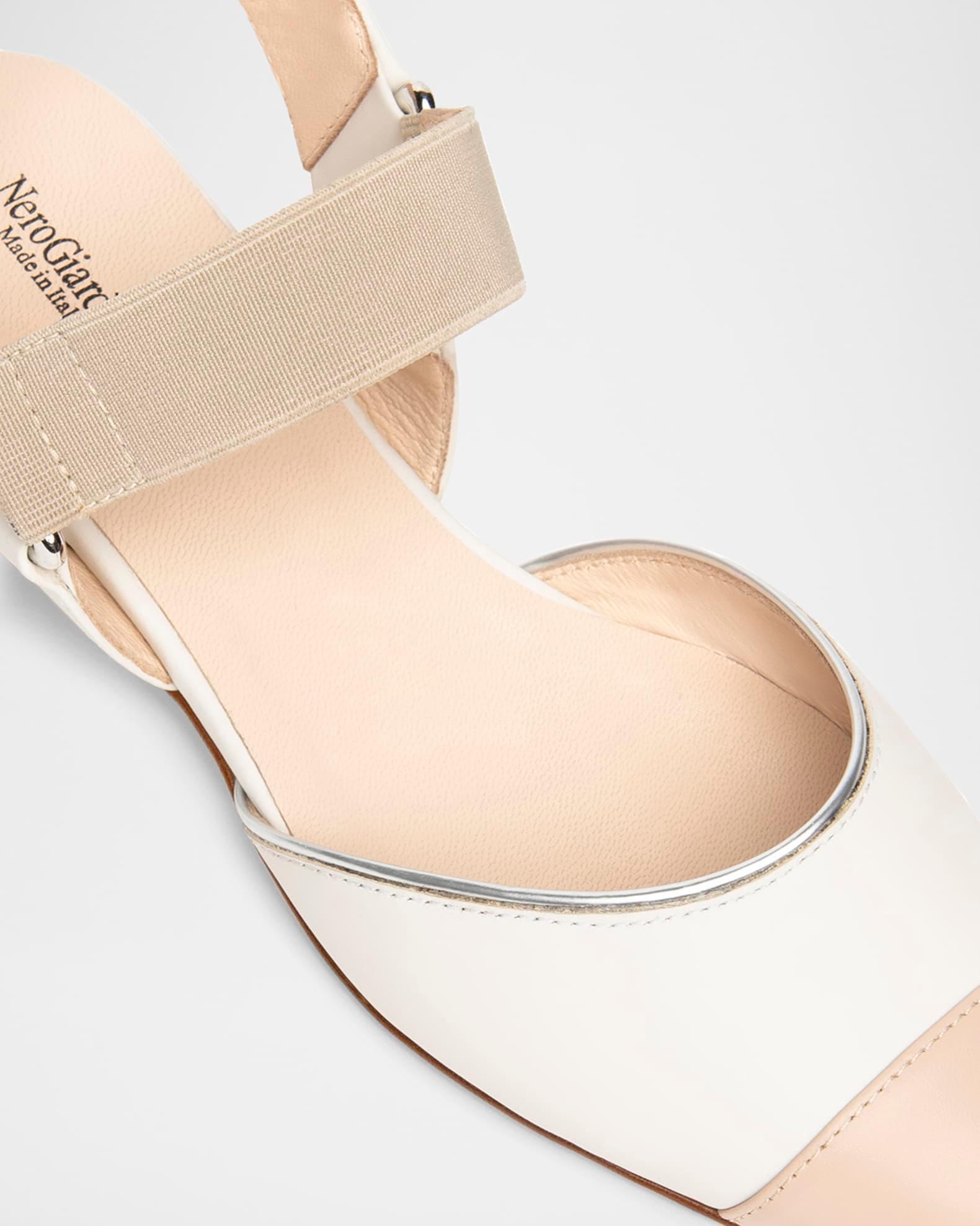 Bicolor Cap-Toe Slingback Flats Product Image