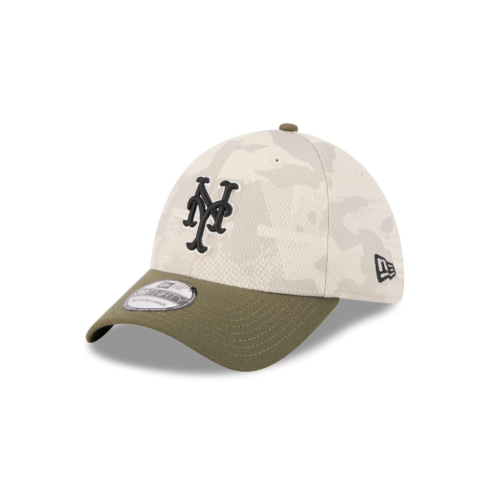 New York Mets Armed Forces Day 2025 39THIRTY Stretch Fit Hat Male Product Image
