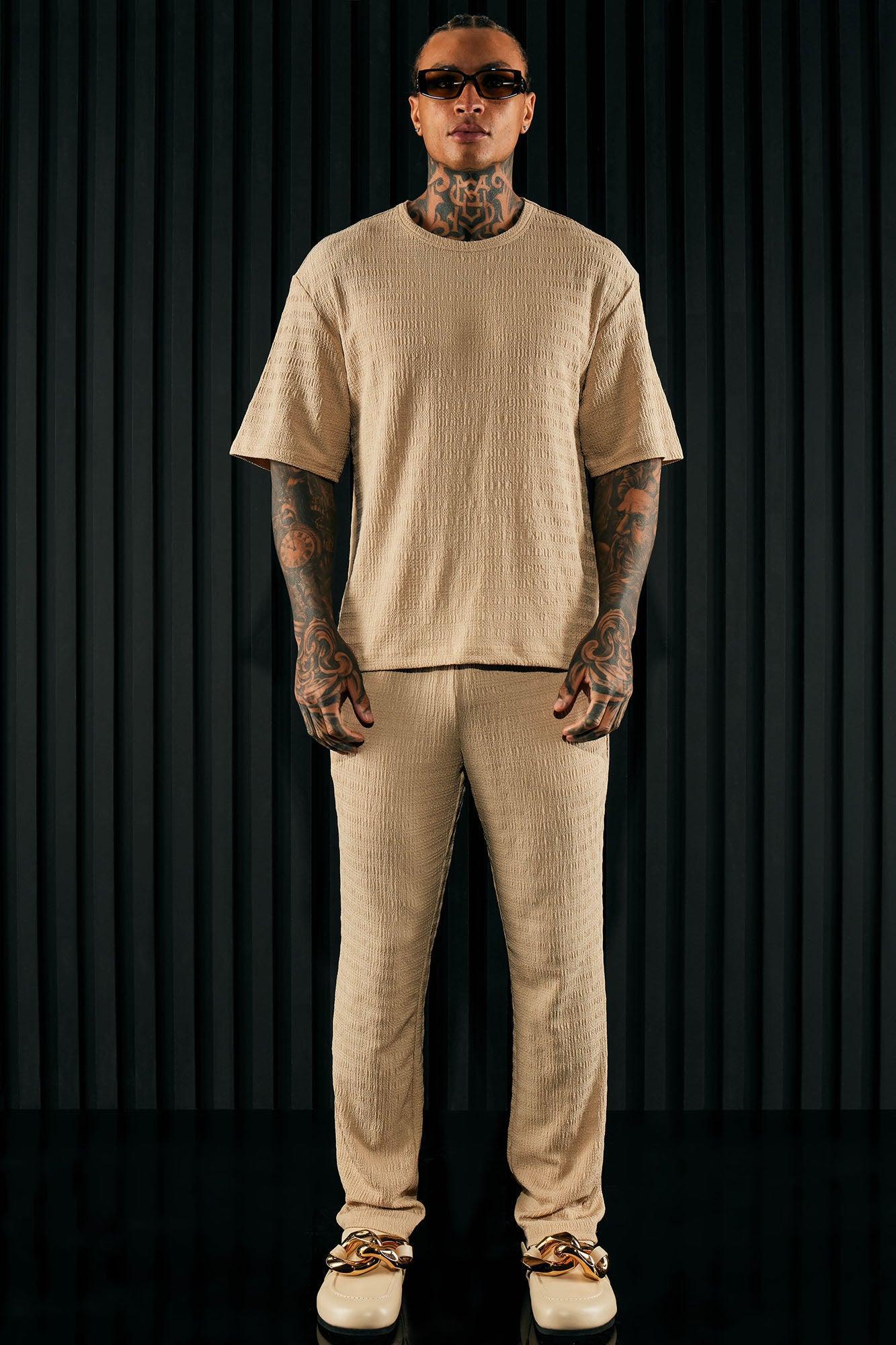 Boca Short Sleeve Tee - Tan Product Image