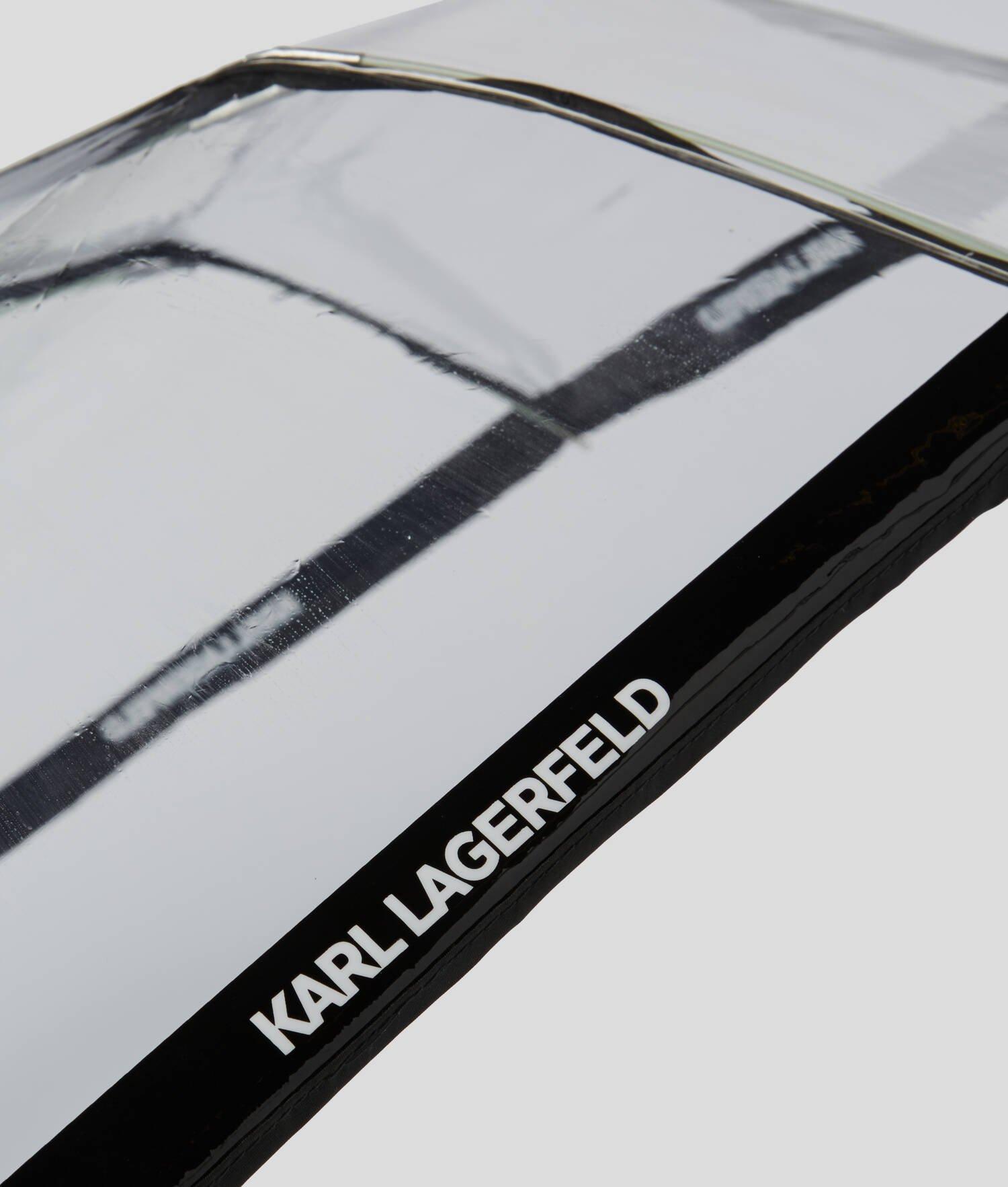 KARL LOGO TRANSPARENT UMBRELLA Product Image