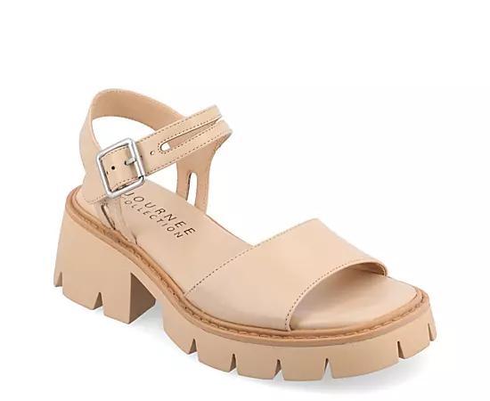 Journee Collection Womens Tillee Platform Sandal Product Image