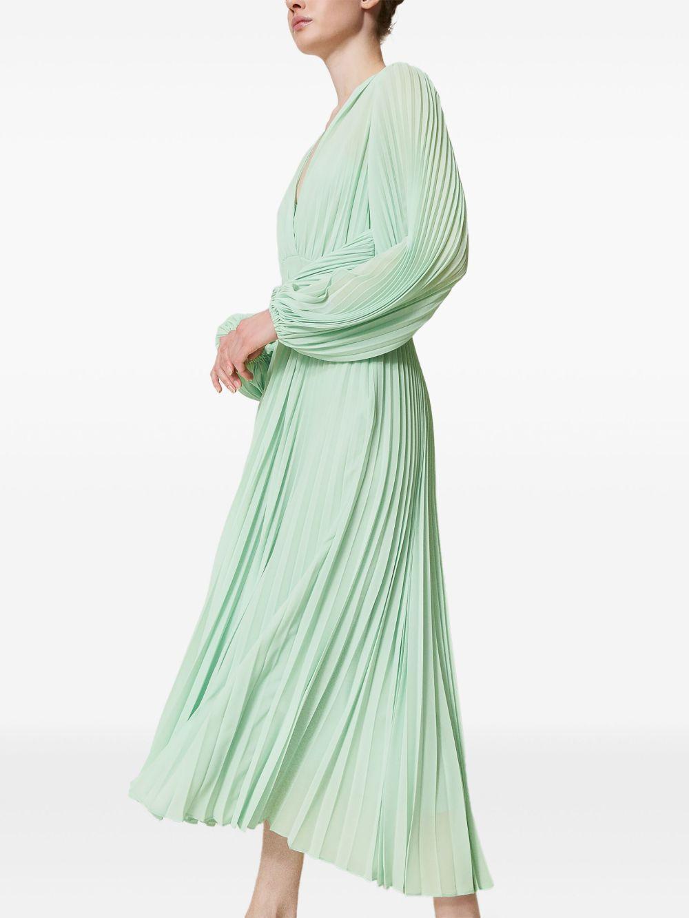 pleated maxi dress Product Image