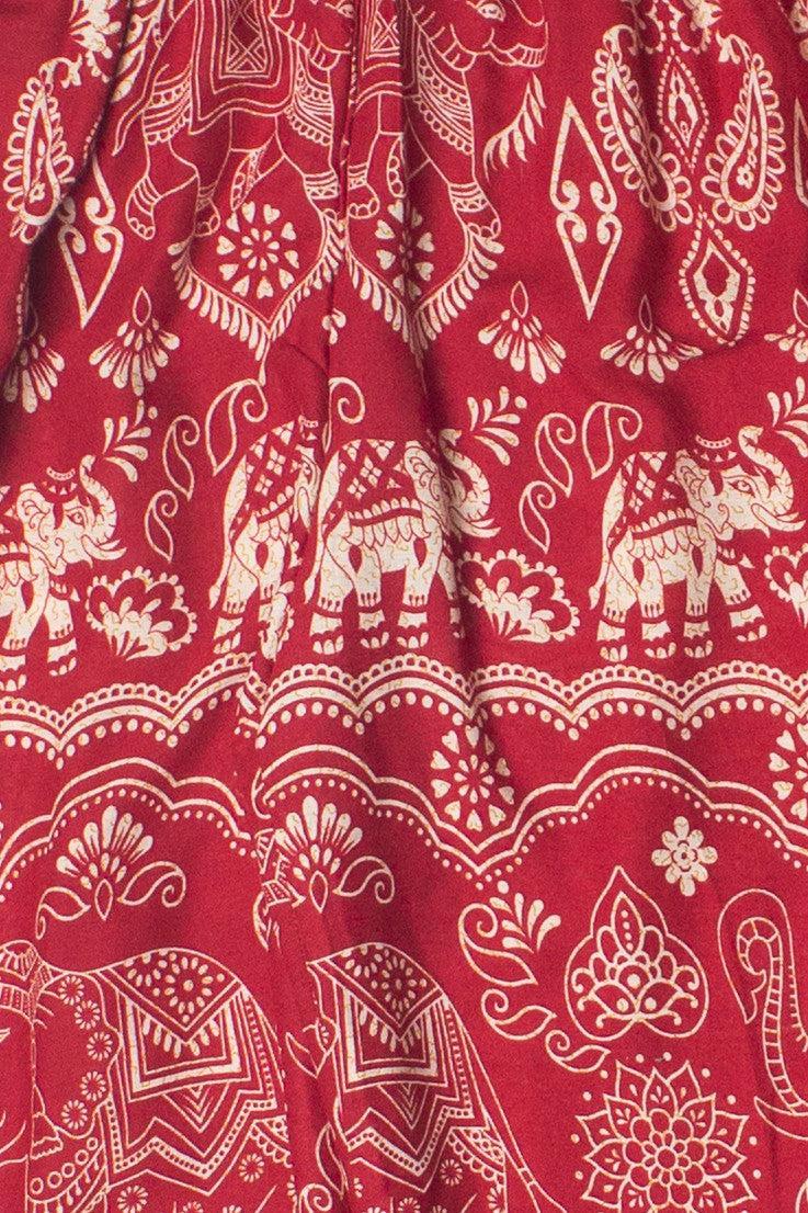 Elephant Drawstring Pants Product Image