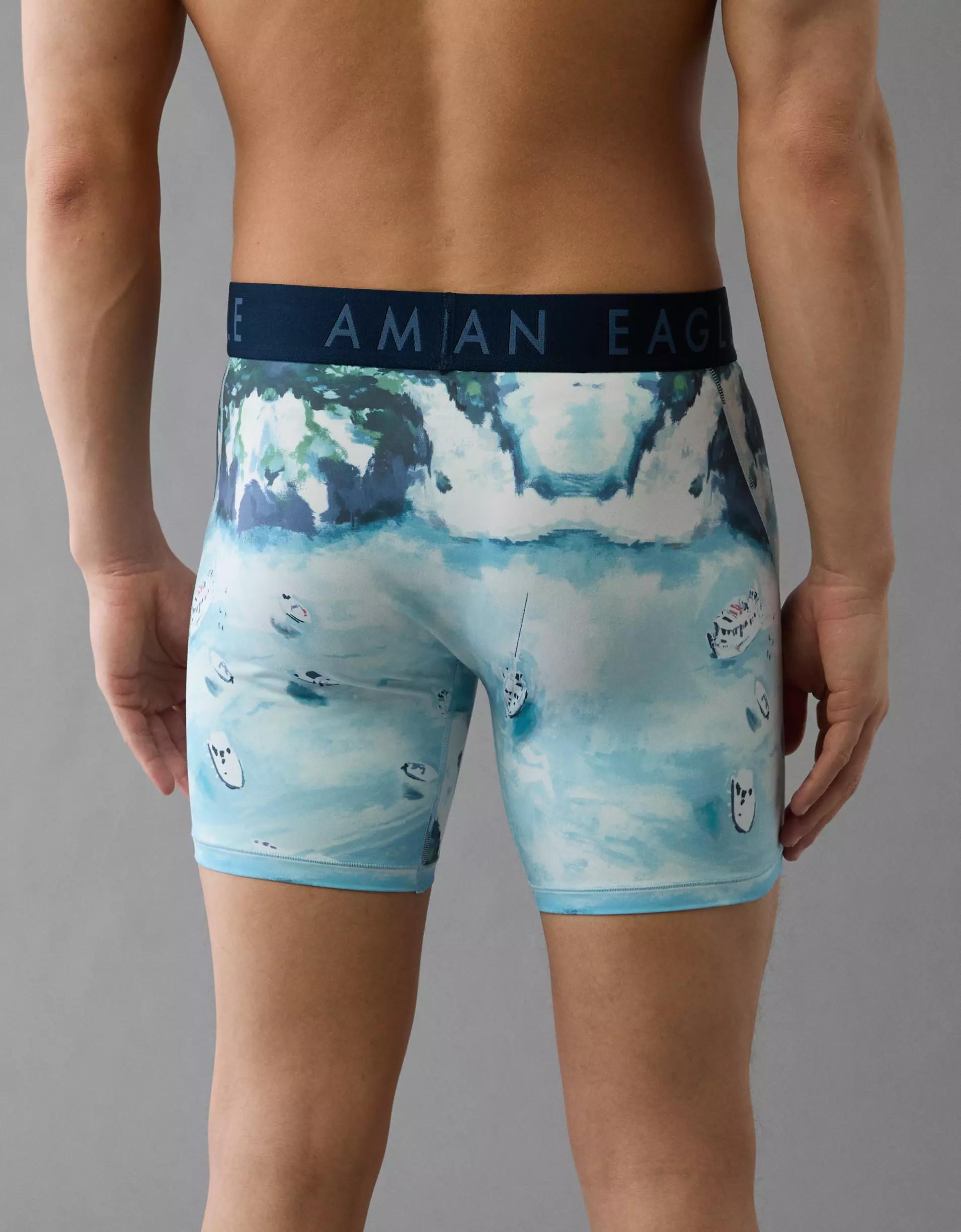 AEO Men's Space Dye 6" Flex Boxer Brief Product Image