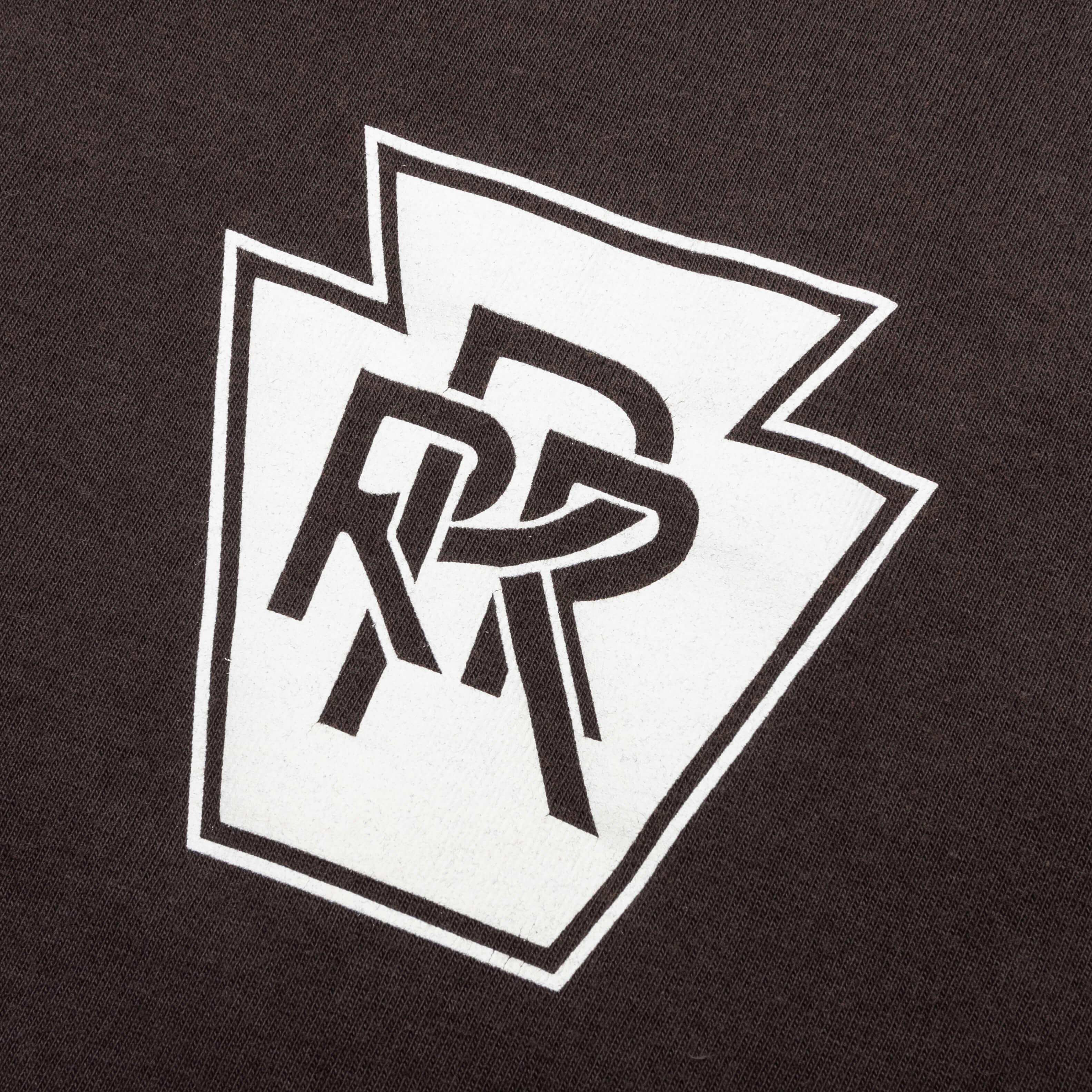 Triple R Contrast L/S Tee - Black/White Male Product Image