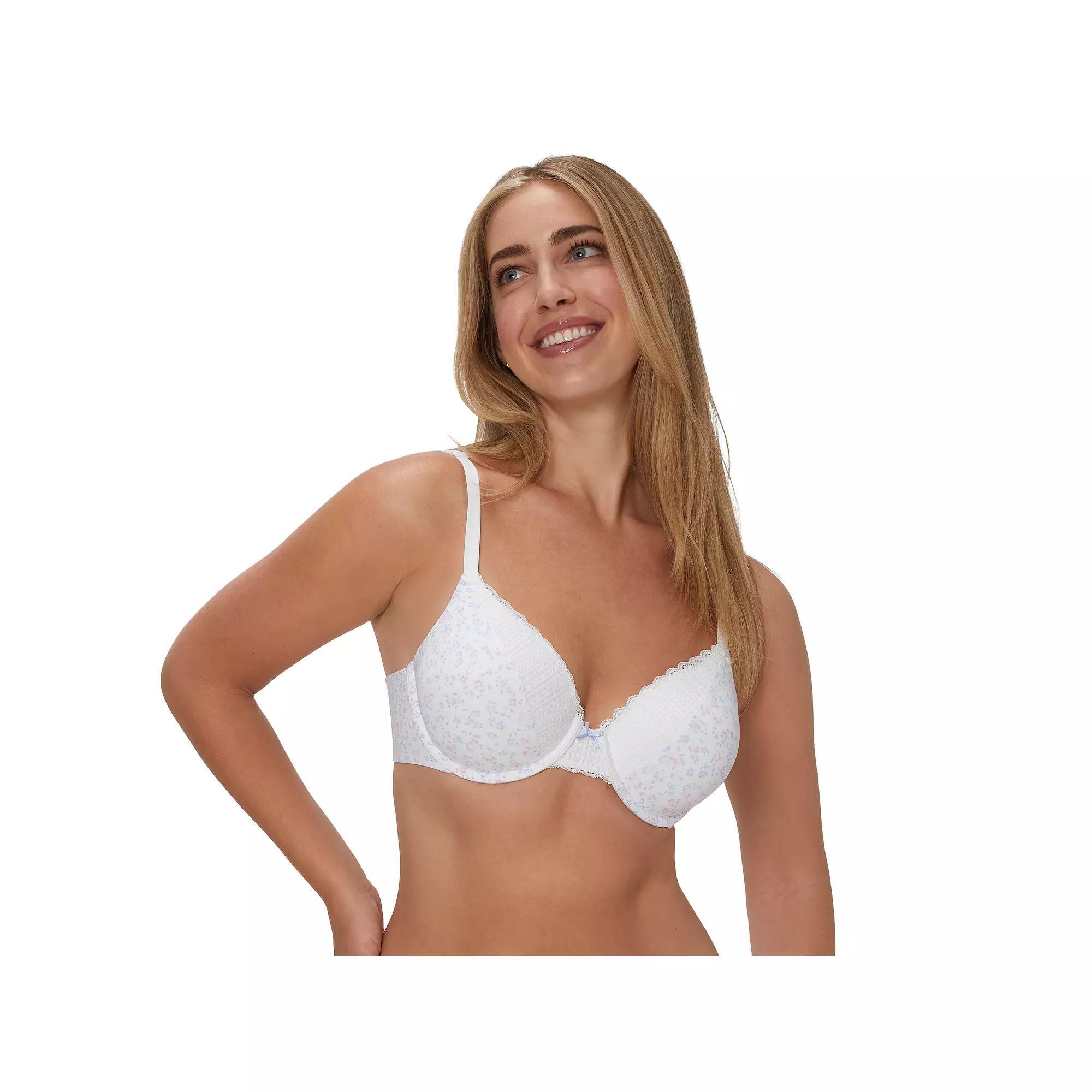 Maidenform Comfort Devotion Full Coverage Lace Trim Bra 9404, Women's,  Product Image