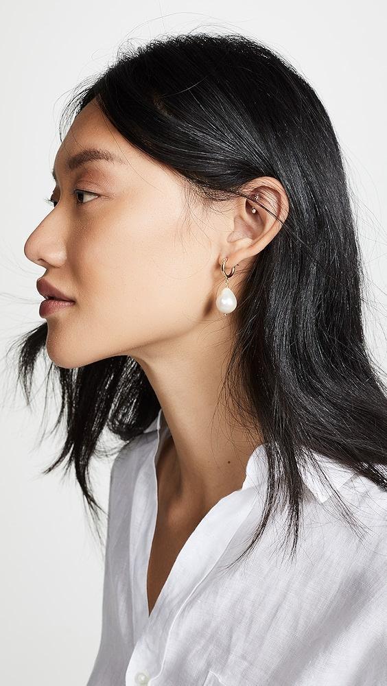 Brinker + Eliza Back To Basics Huggie Earrings | Shopbop Product Image