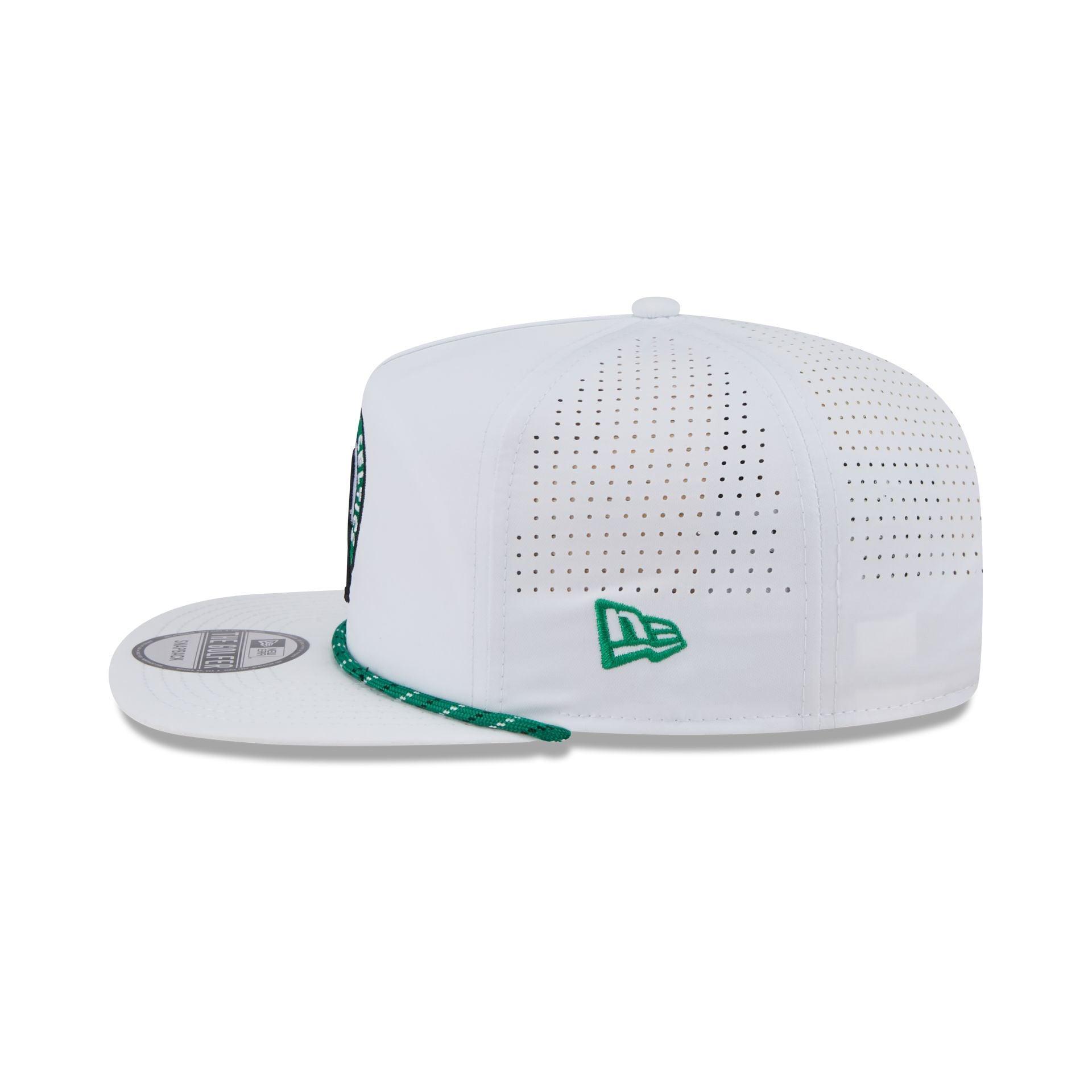Boston Celtics Optic White Performance Rope Golfer Hat Male Product Image