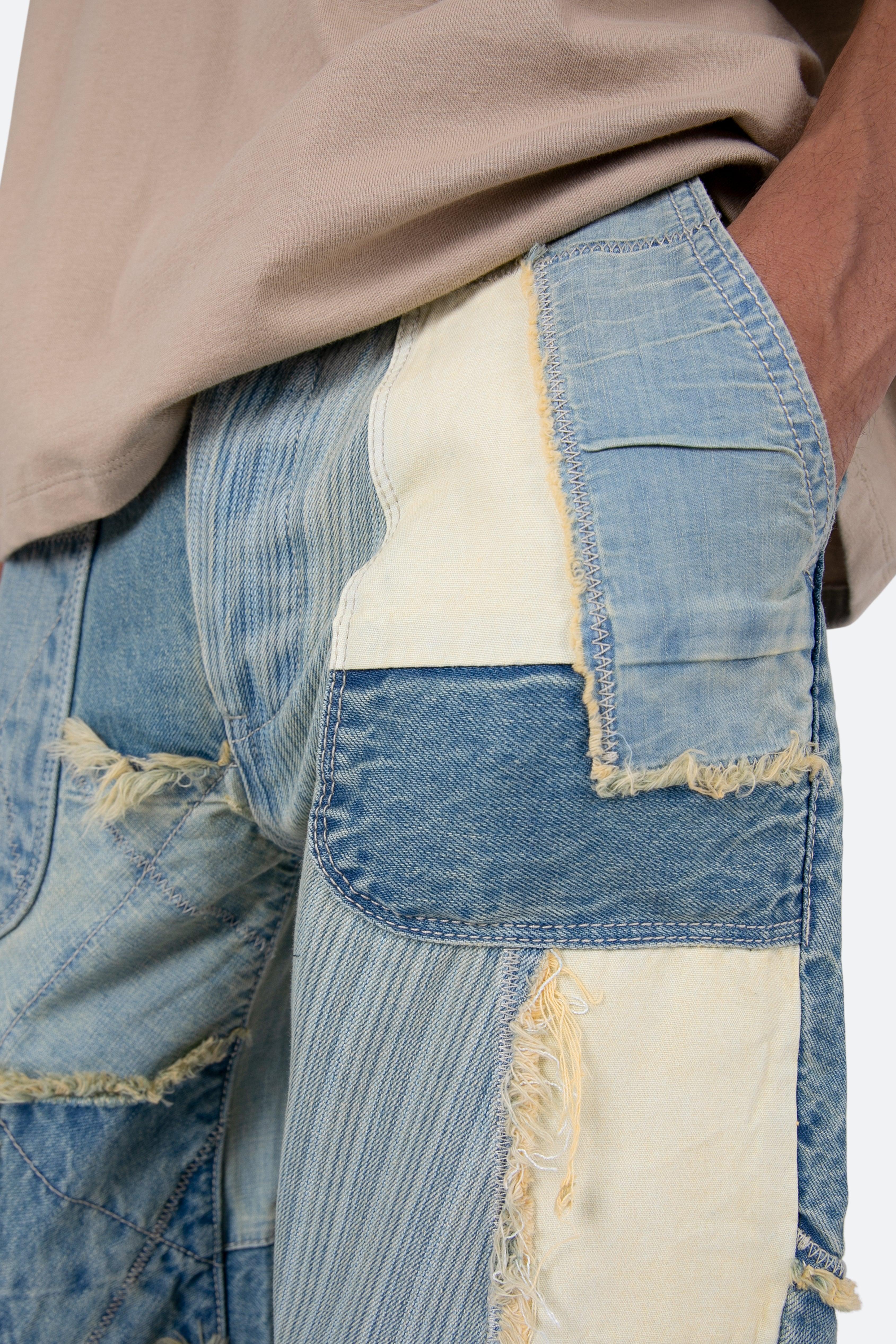 V164 Baggy Denim - Vintage Blue Product Image