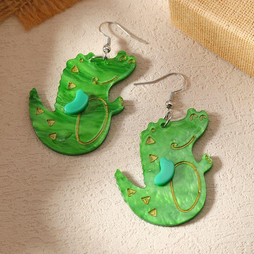 Acrylic Animal Drop Earring Product Image