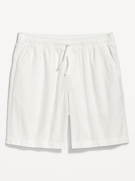 Textured Jogger Shorts -- 7-inch inseam Product Image