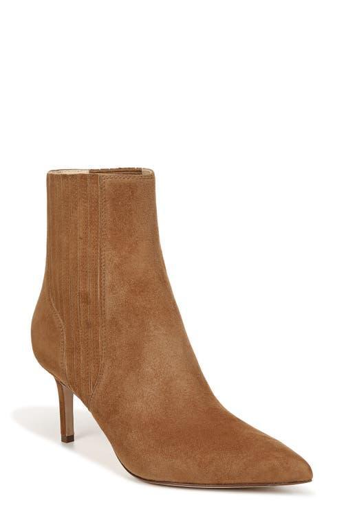 Lisa Suede Stiletto Chelsea Booties Product Image