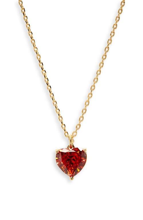 kate spade new york My Love April Birthstone Heart Pendant Necklace, 16-19 Product Image