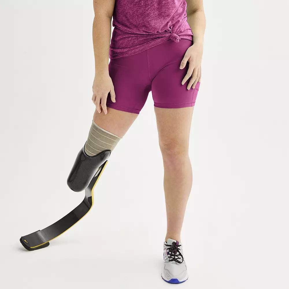 Women's Tek Gear® Adaptive Ultrastretch Bike Shorts,  Product Image