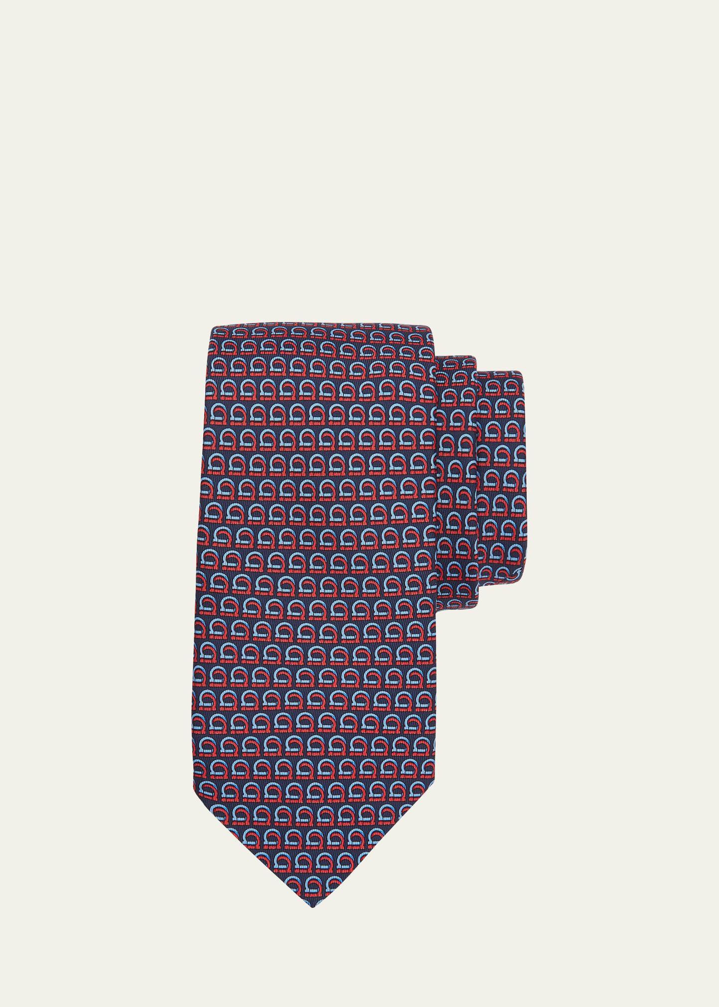 Mens Gancini Printed Tie Product Image