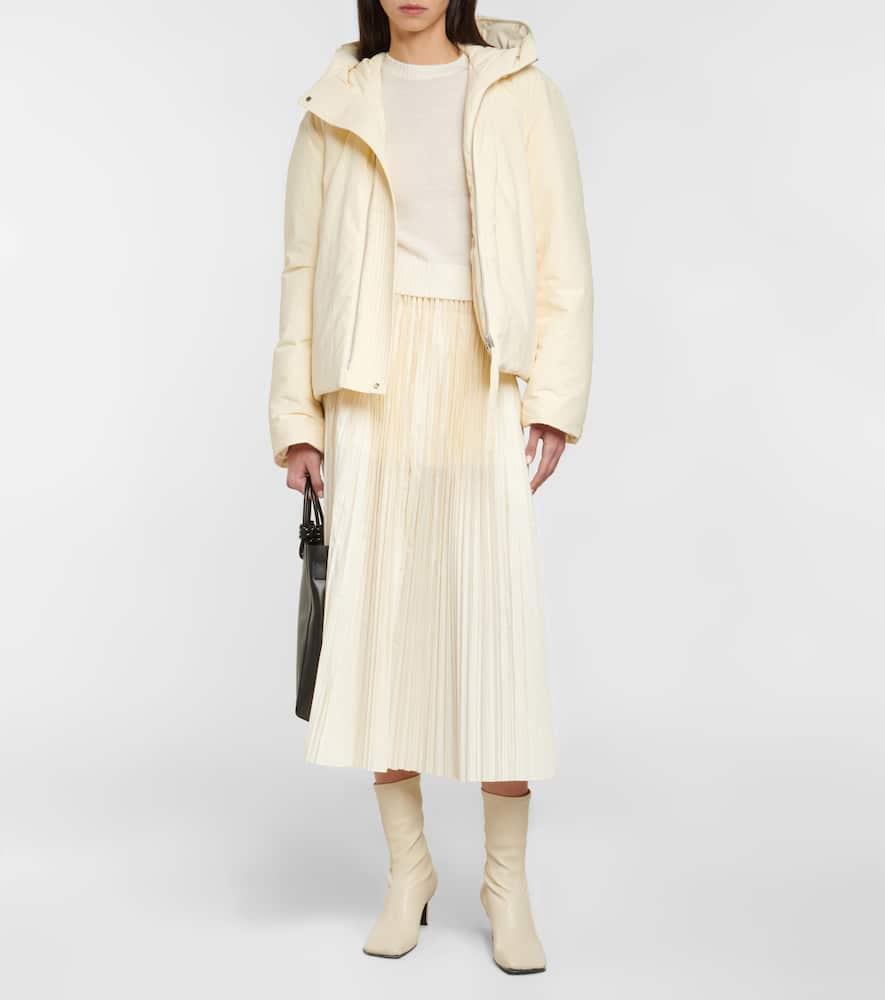 JIL SANDER Wool Sweater In White Product Image