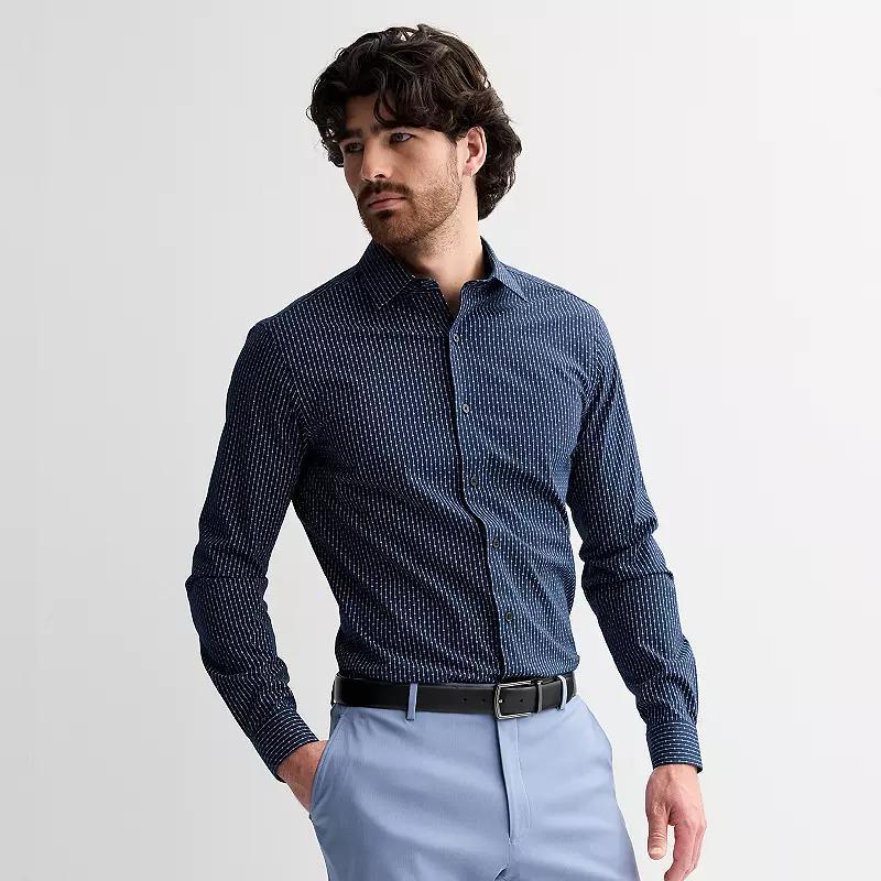 Mens Apt. 9 Premier Flex Slim-Fit Wrinkle Resistant Dress Shirt Product Image