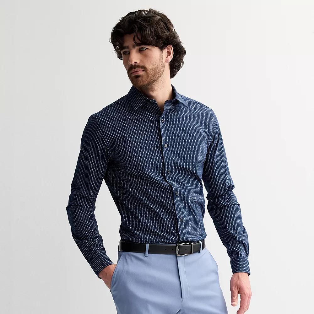 Mens Apt. 9 Premier Flex Slim-Fit Dress Shirt Product Image