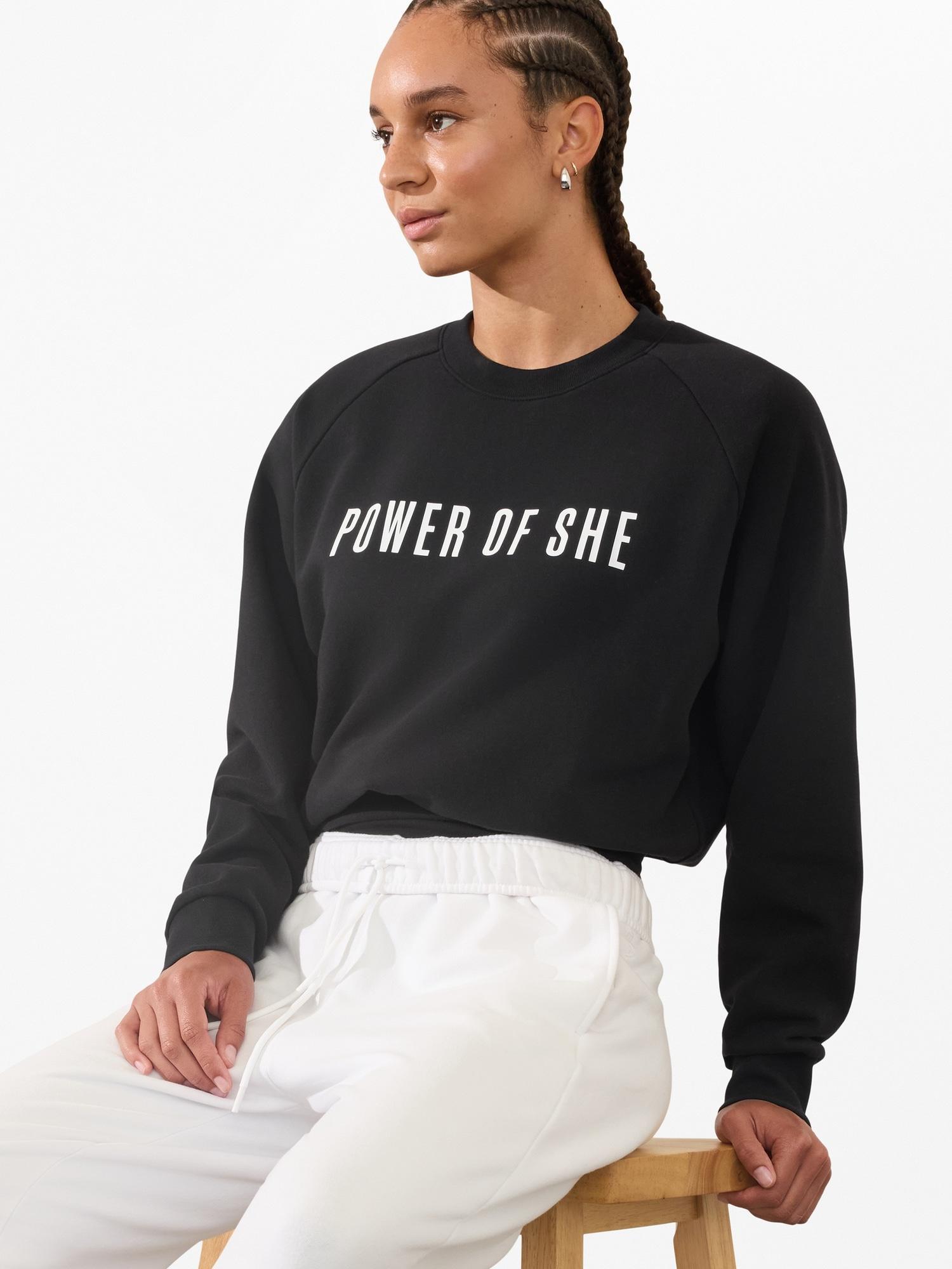 Power of She Crew Sweatshirt Product Image