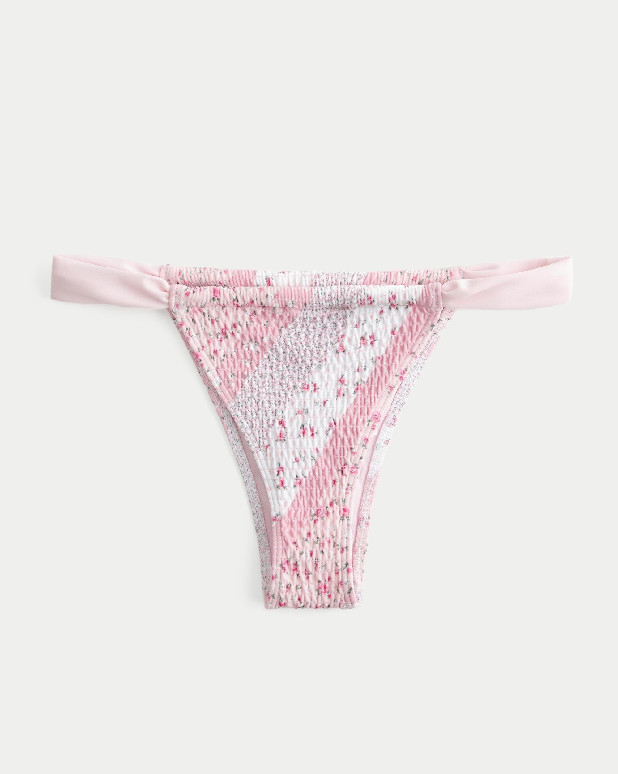 Smocked High-Leg Cheekiest Bikini Bottom Product Image