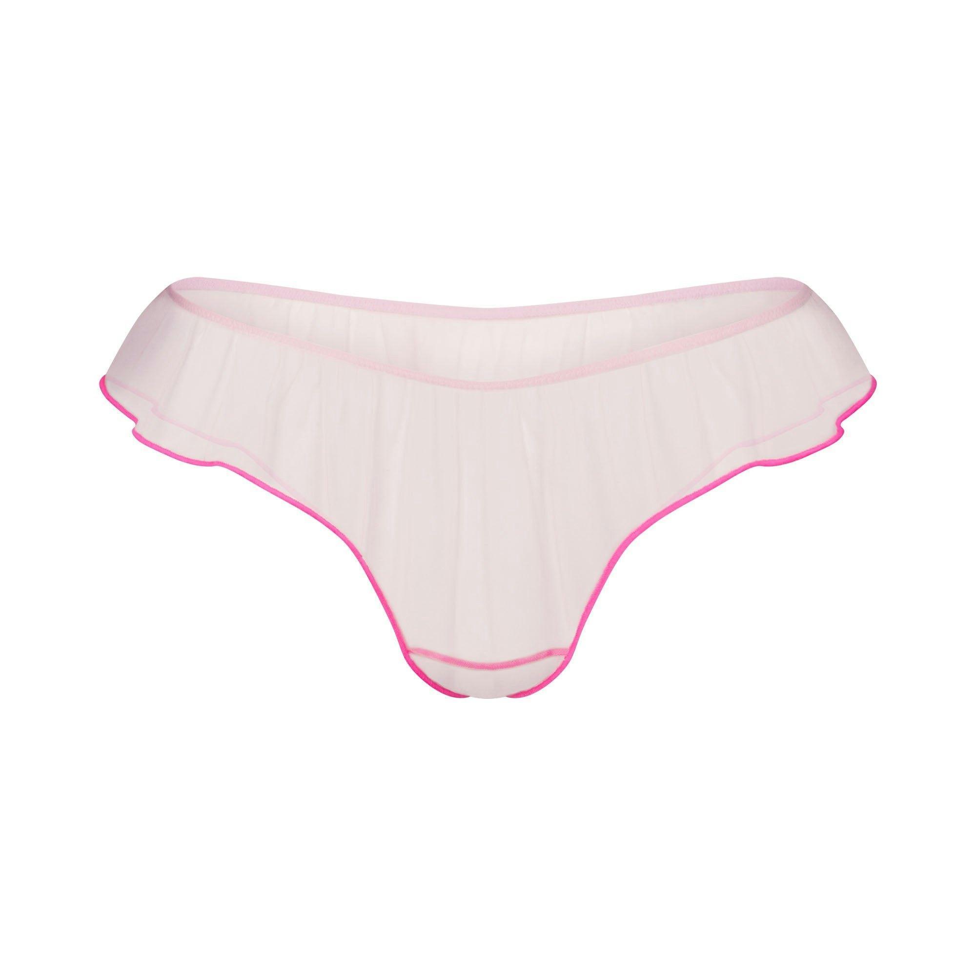 TULLE THONG | CHERRY BLOSSOM CONTRAST Product Image