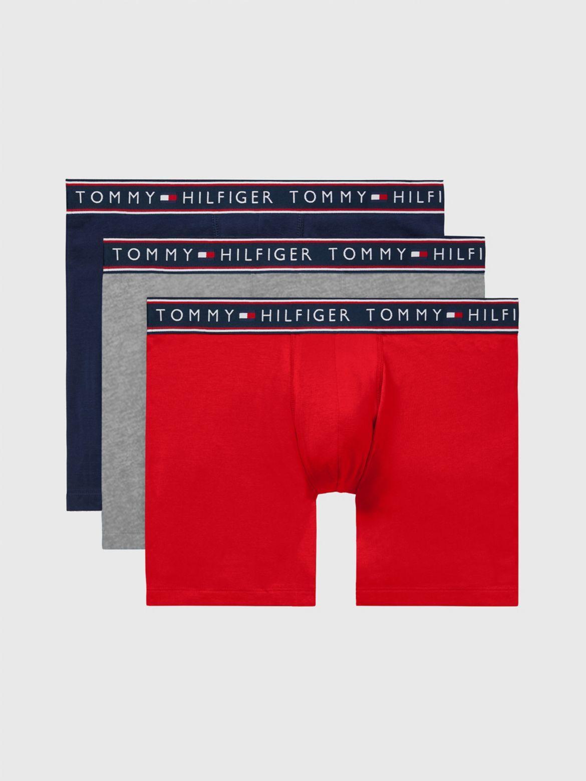 Mens Tommy Hilfiger Stretch 3-Pack Boxer Briefs Product Image