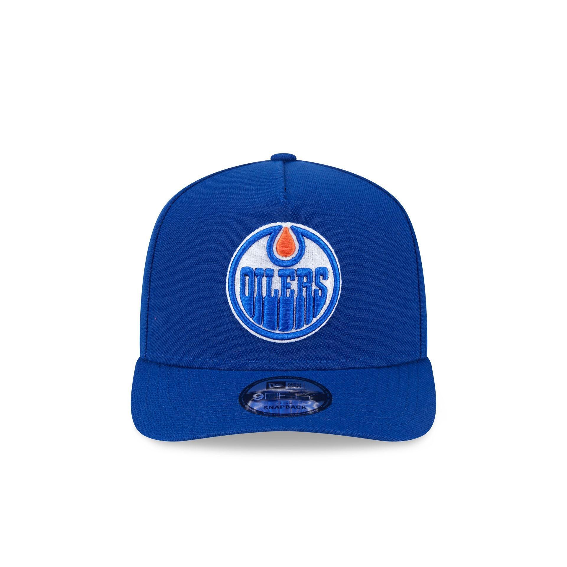 Edmonton Oilers Team 9FIFTY A-Frame Snapback Hat Male Product Image