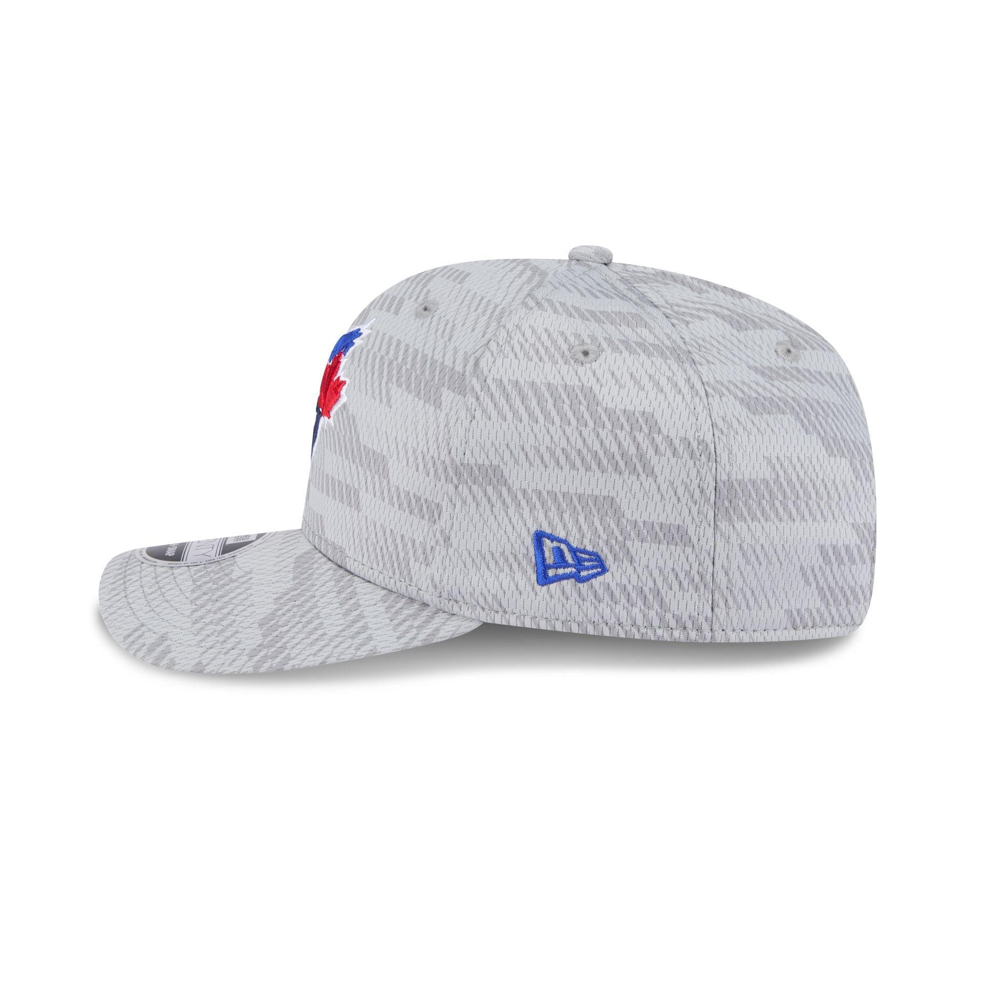 Toronto Blue Jays 2025 Clubhouse Gray 9SEVENTY Stretch-Snap Hat Male Product Image