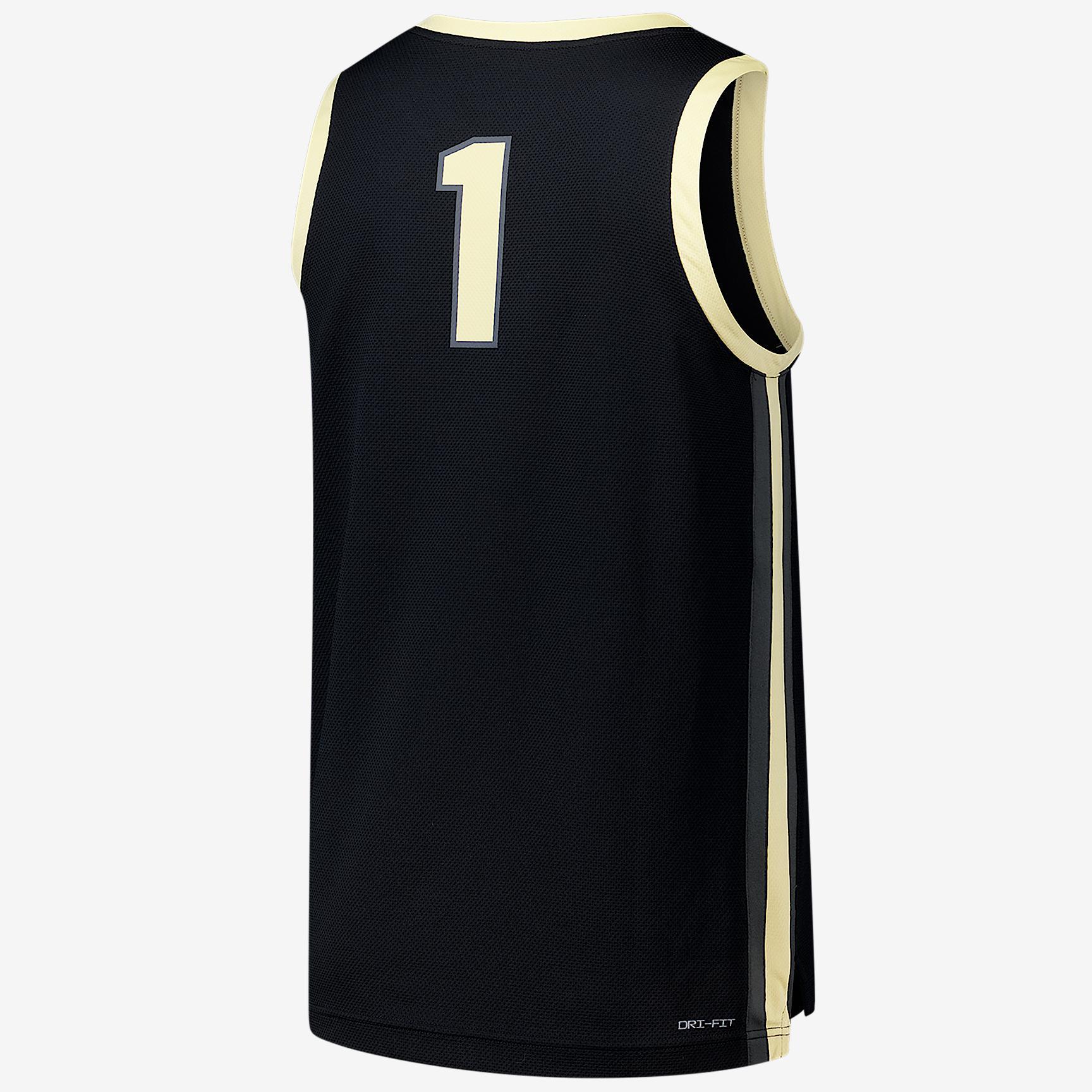 Purdue Nike Mens Dri-FIT College Basketball Replica Jersey | P32818PUBK-PUR Product Image