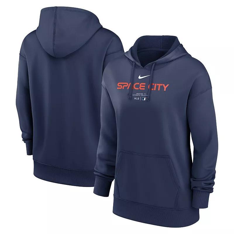 Womens Nike Royal Seattle Mariners City Connect Practice Performance Pullover Hoodie Product Image