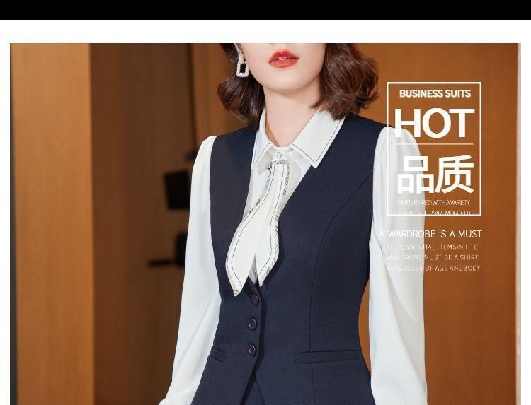 Shirt / Dress Vest / Pencil Skirt / Dress Pants / Set Product Image