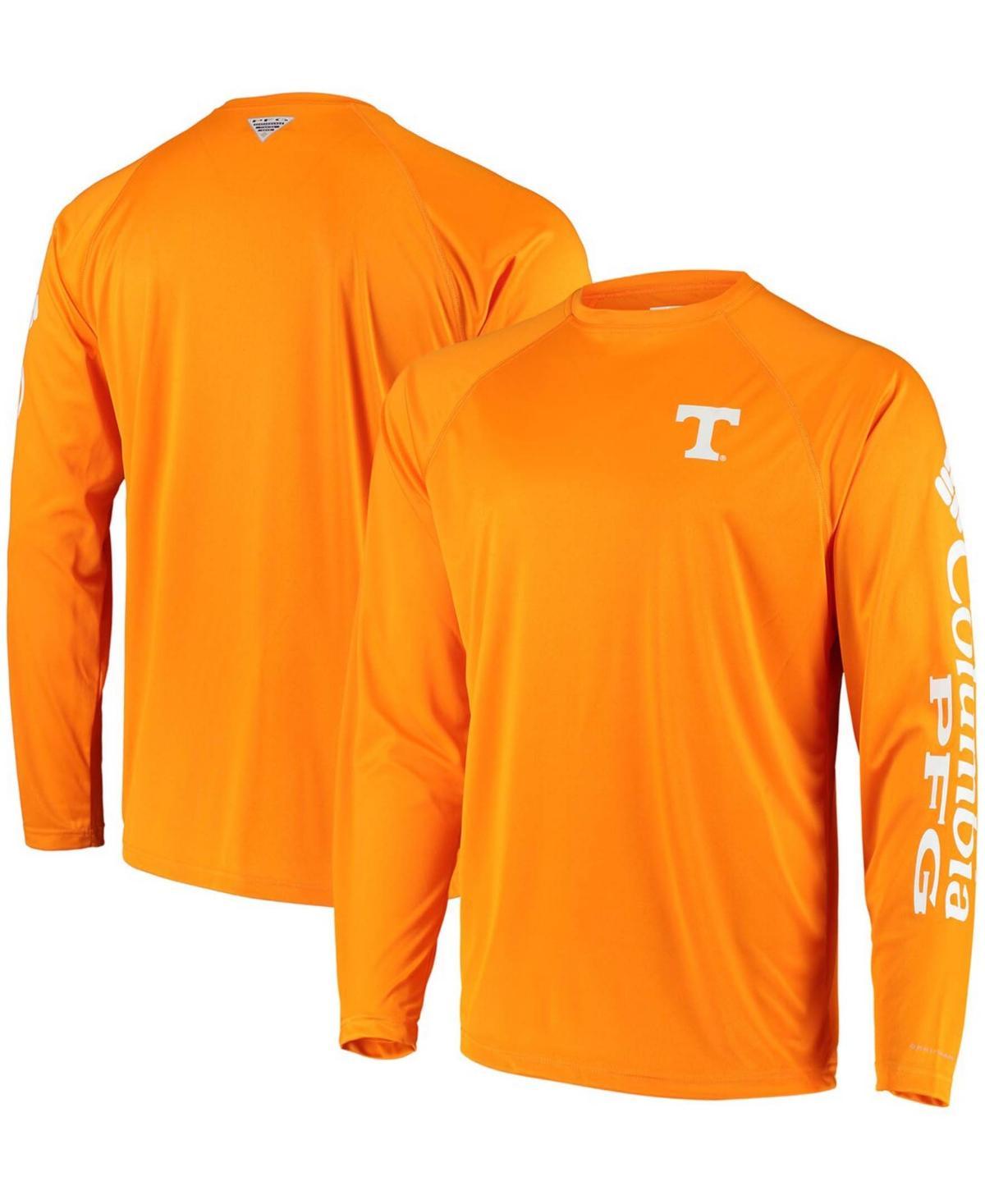 Columbia Men's Collegiate PFG Terminal Tackle Long Sleeve Shirt - Tennessee- Product Image