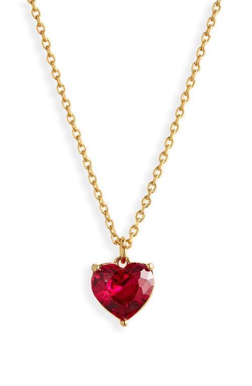 kate spade new york My Love April Birthstone Heart Pendant Necklace, 16-19 Product Image