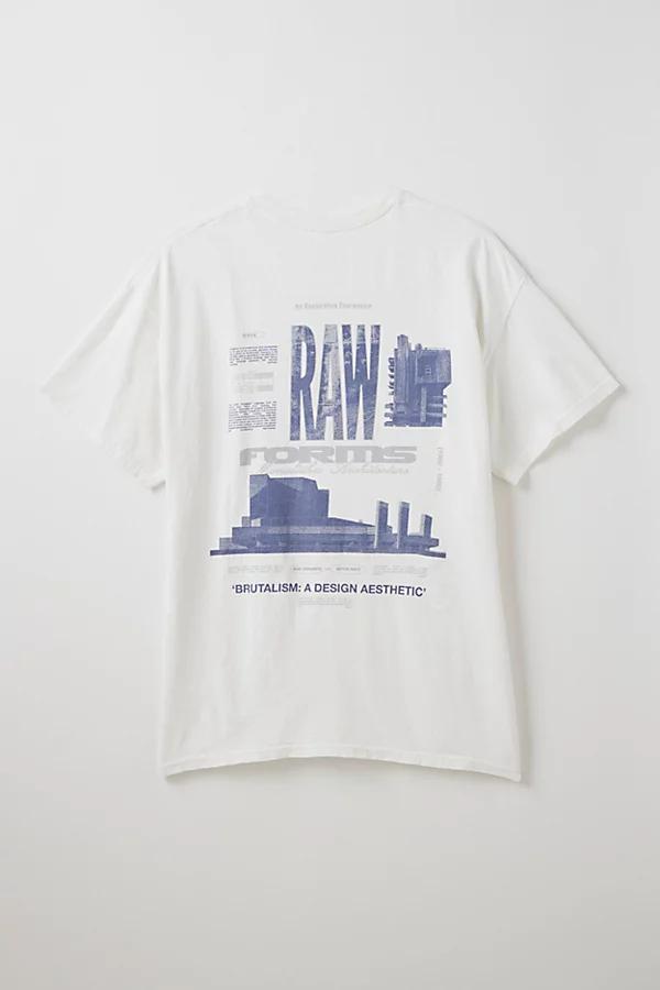 Raw Forms Cotton Graphic Tee Mens at Urban Outfitters Product Image