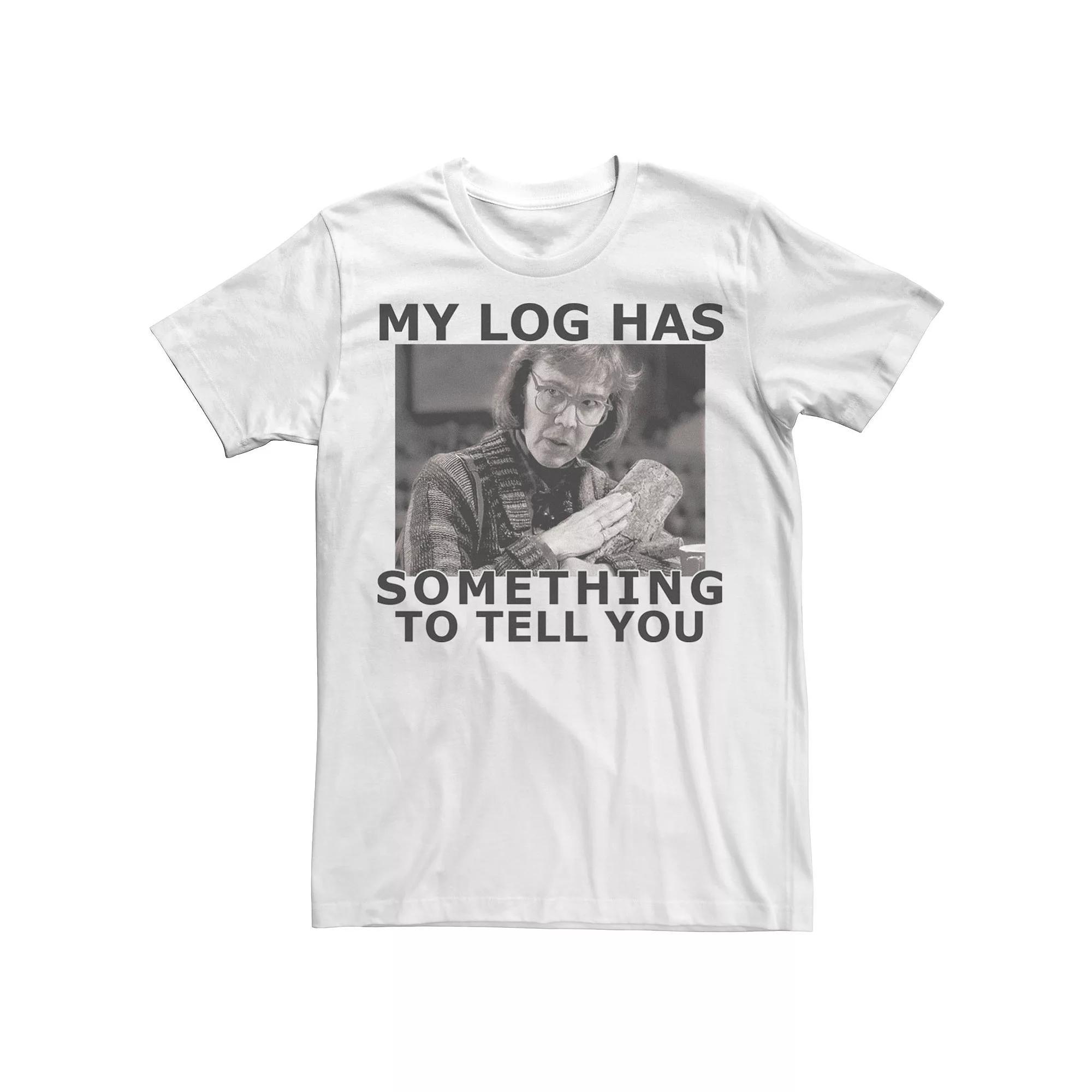 Men's Twin Peaks My Log Has Something To Tell You Tee,  Product Image