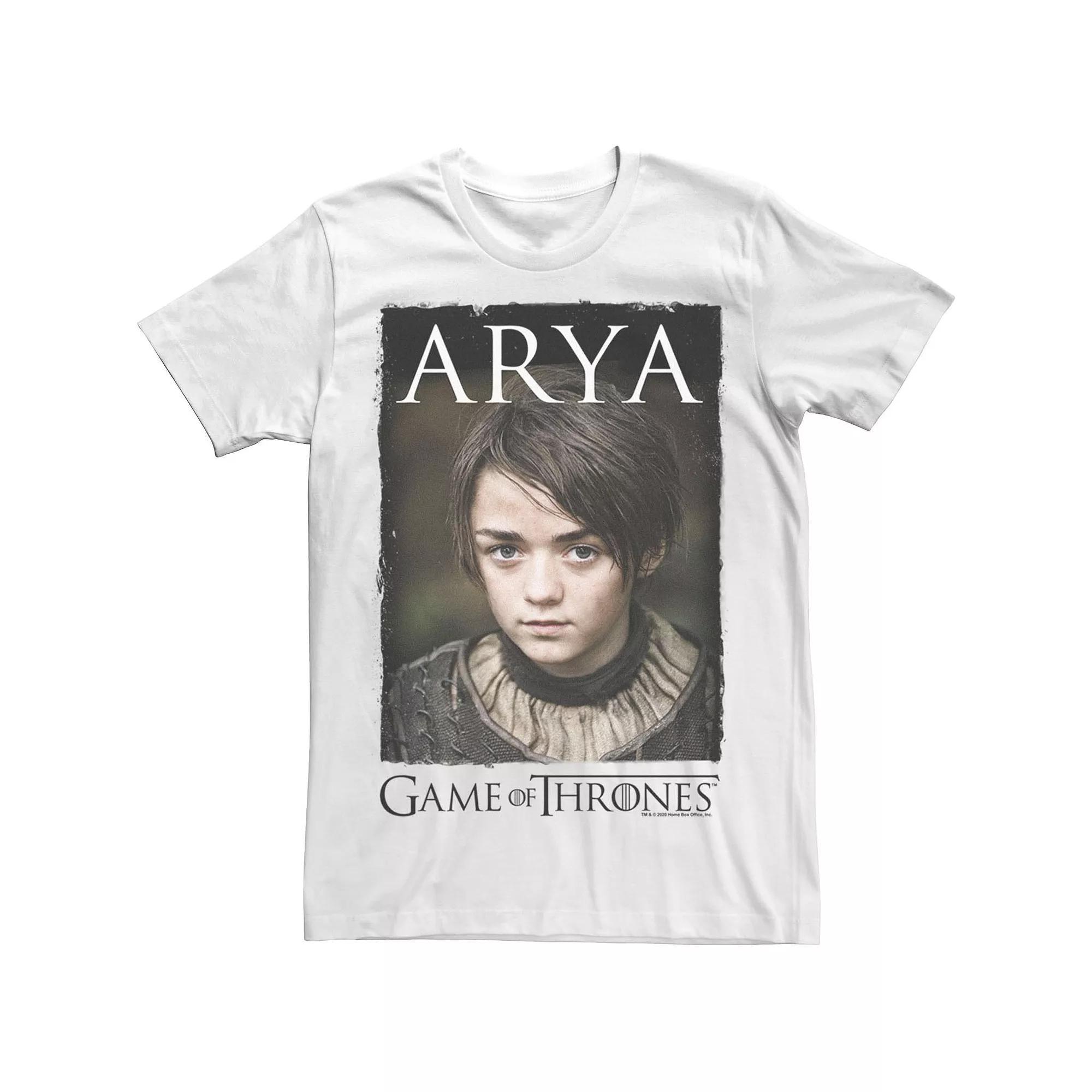 Men's Game Of Thrones Arya Stark Portrait Tee,  Product Image