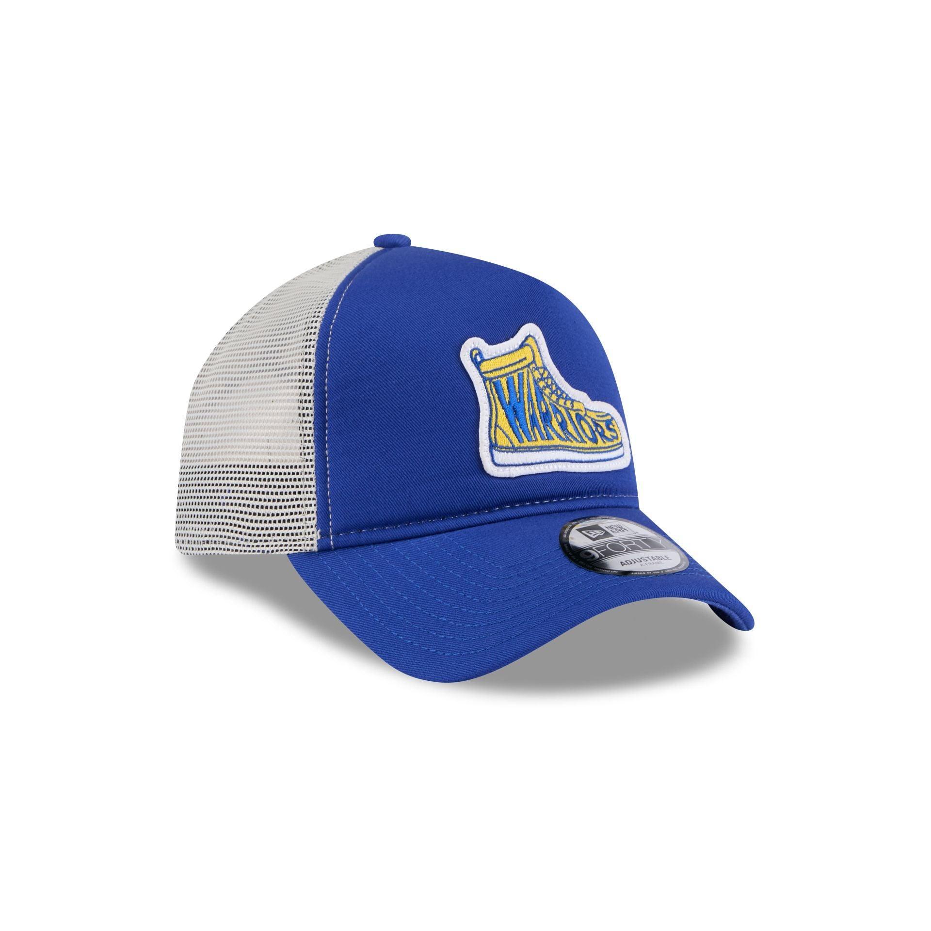 Golden State Warriors 2025 All-Star Game Fan Pack 9FORTY A-Frame Trucker Hat Male Product Image