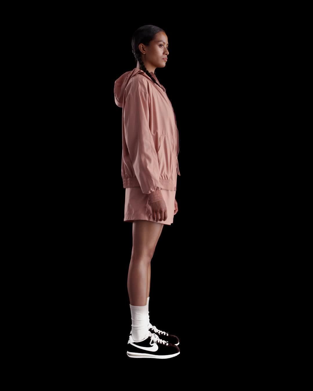 Womens Nike Sportswear Classic Wovens Mid-Rise Shorts | FV7557-624 Product Image