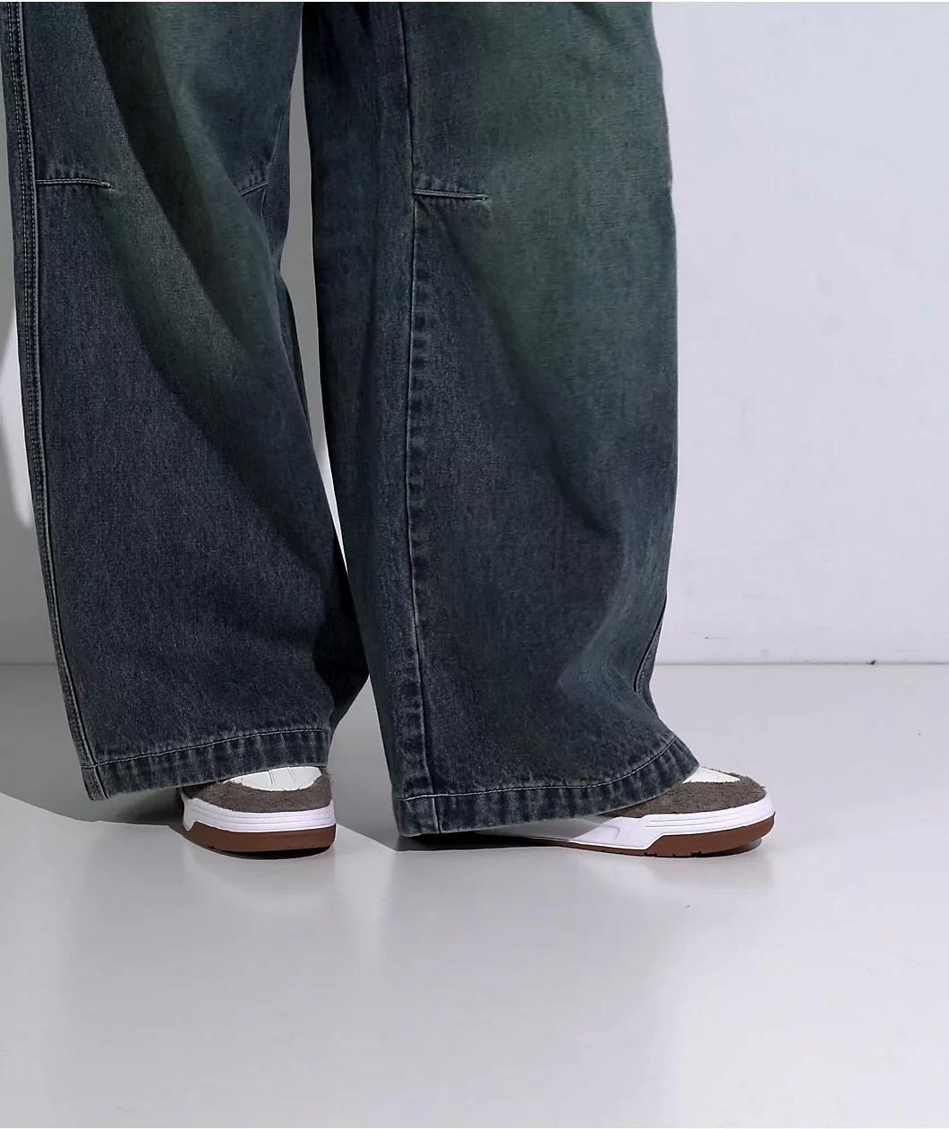 Vans Upland Tri-Tone Walnut Brown Skate Shoes Product Image