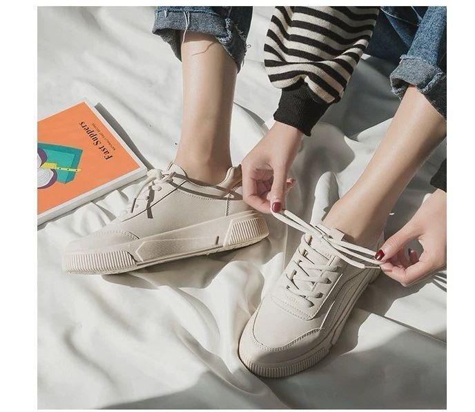 Plain Platform Sneakers Product Image