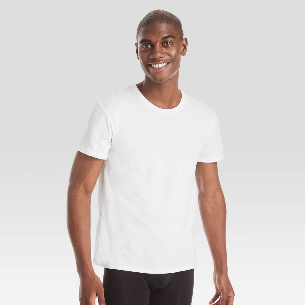 Hanes Premium Mens 3pk Comfort Fit Crewneck T-Shirt - White M Product Image