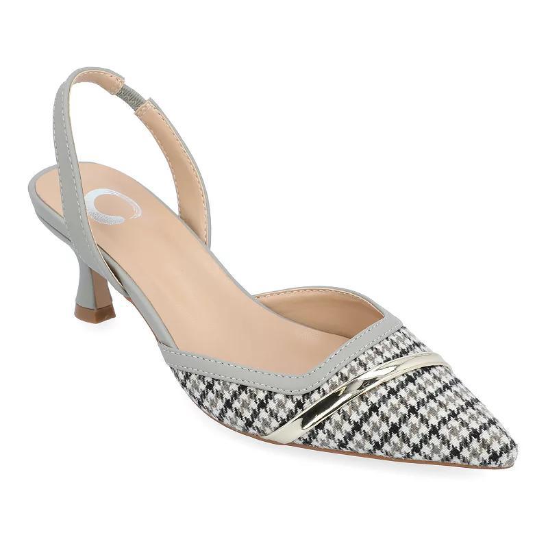 Journee Collection Nellia Womens Slingback Pumps Product Image